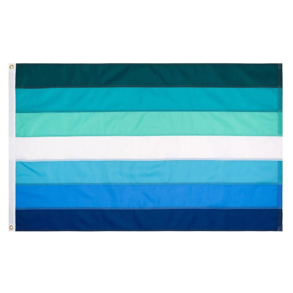Zac's Alter Ego - 5 x 3 Feet Gay Men's with Brass Eyelets Flagge - Mehrfarben